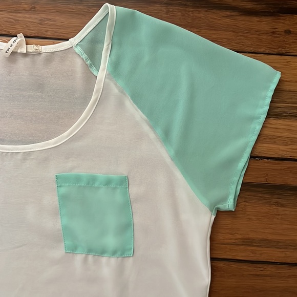 Oversized sheer T Shirt - Picture 1 of 2